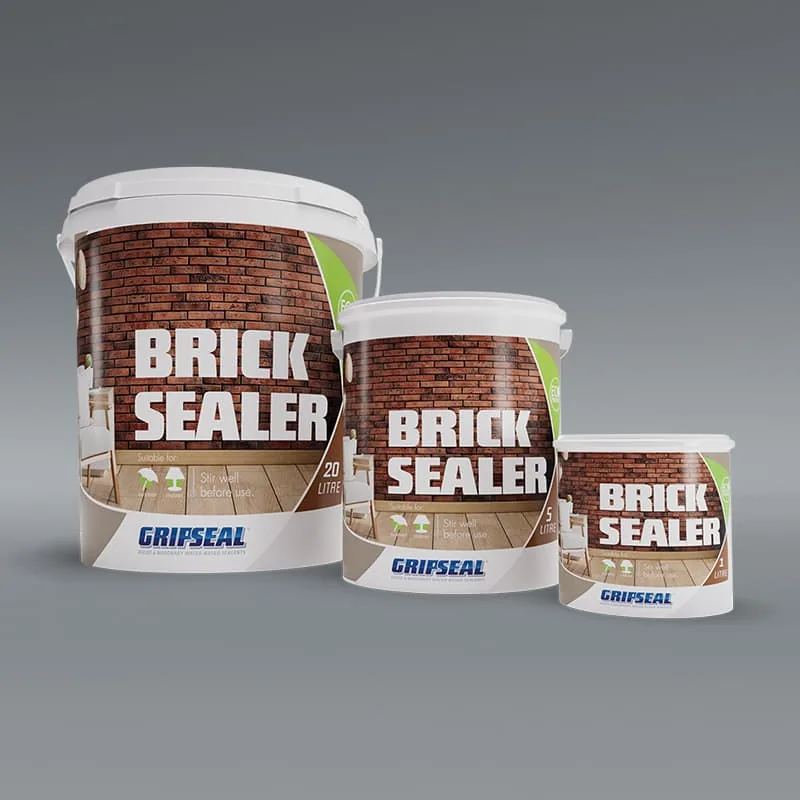 GripSeal Brick Sealer range – red label system