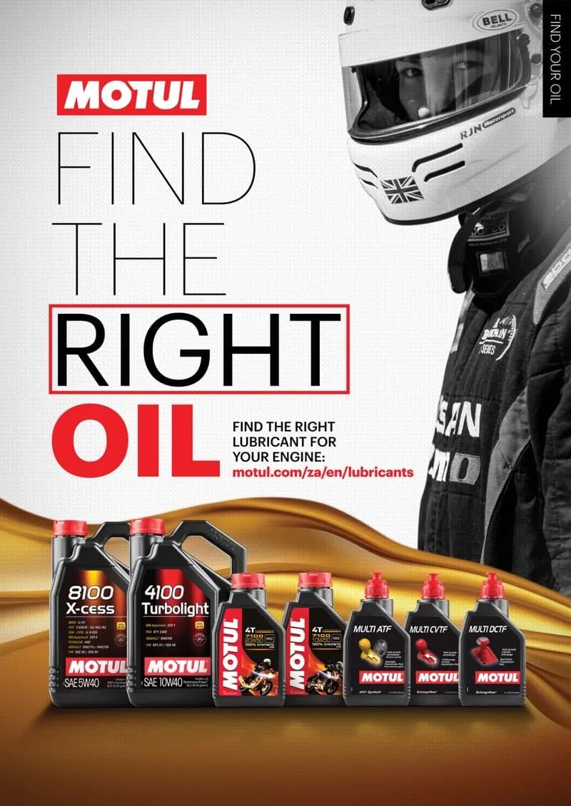 Motul Find the Right Oil poster