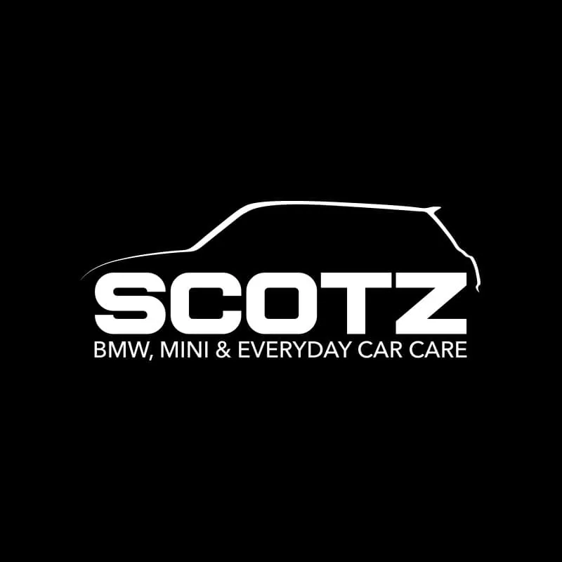 Scotz Auto Services logo on light background