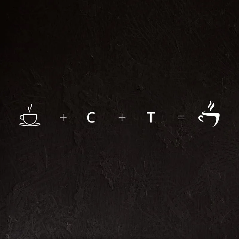 Titanium Coffee logo construction formula