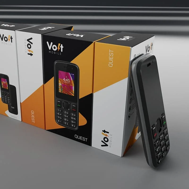 Volt Mobile Quest phone box – black colourway